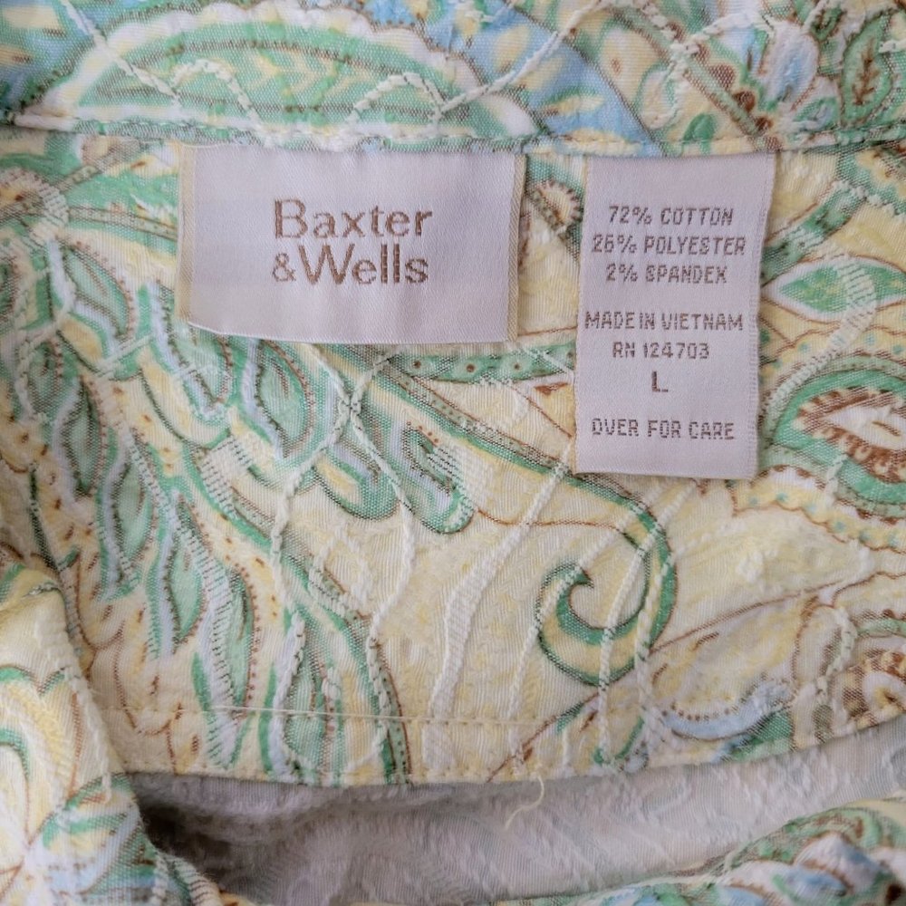 Baxter & Wells Yellow Floral Jacket - Picture 3 of 3